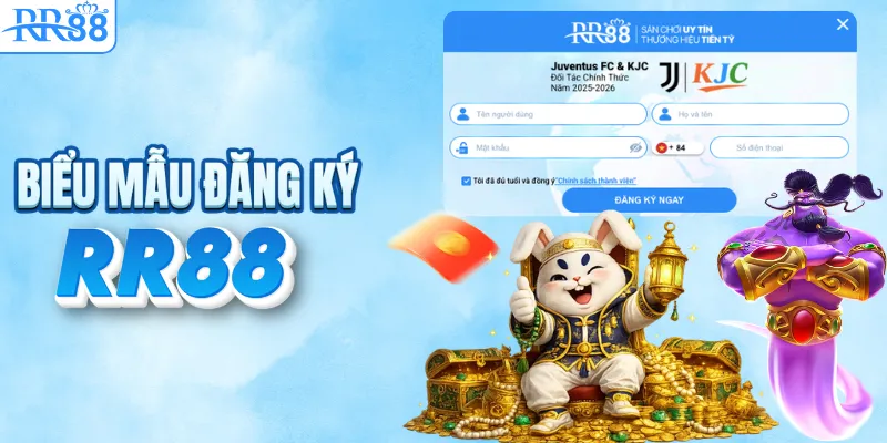 TRANG CHỦ RR88 25 Biểu mẫu đăng ký RR88